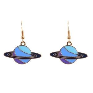 Neptune Planet Earrings